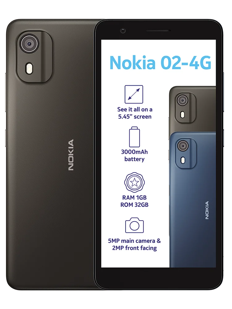Nokia 02 4G Dual Sim Network Locked