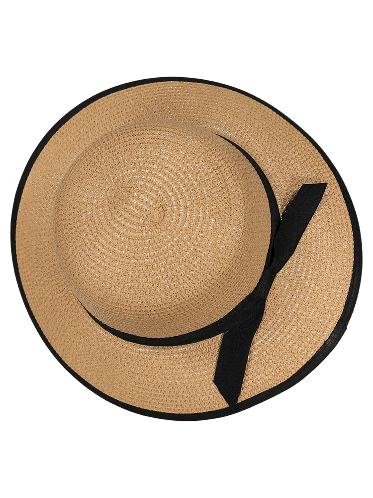 Narrow Brim Hat Natural