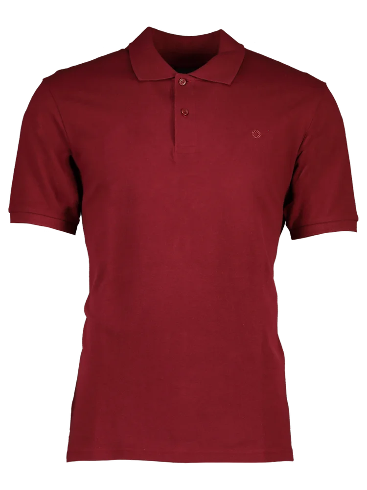Burgundy Golf Shirt