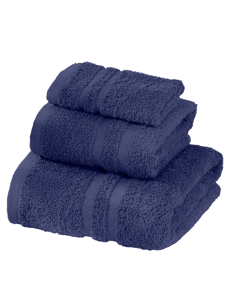 100% Cotton Navy Face Cloth