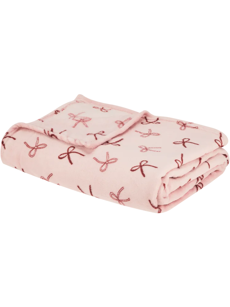 Lightweight Kids Printed Flannel Blanket Single
