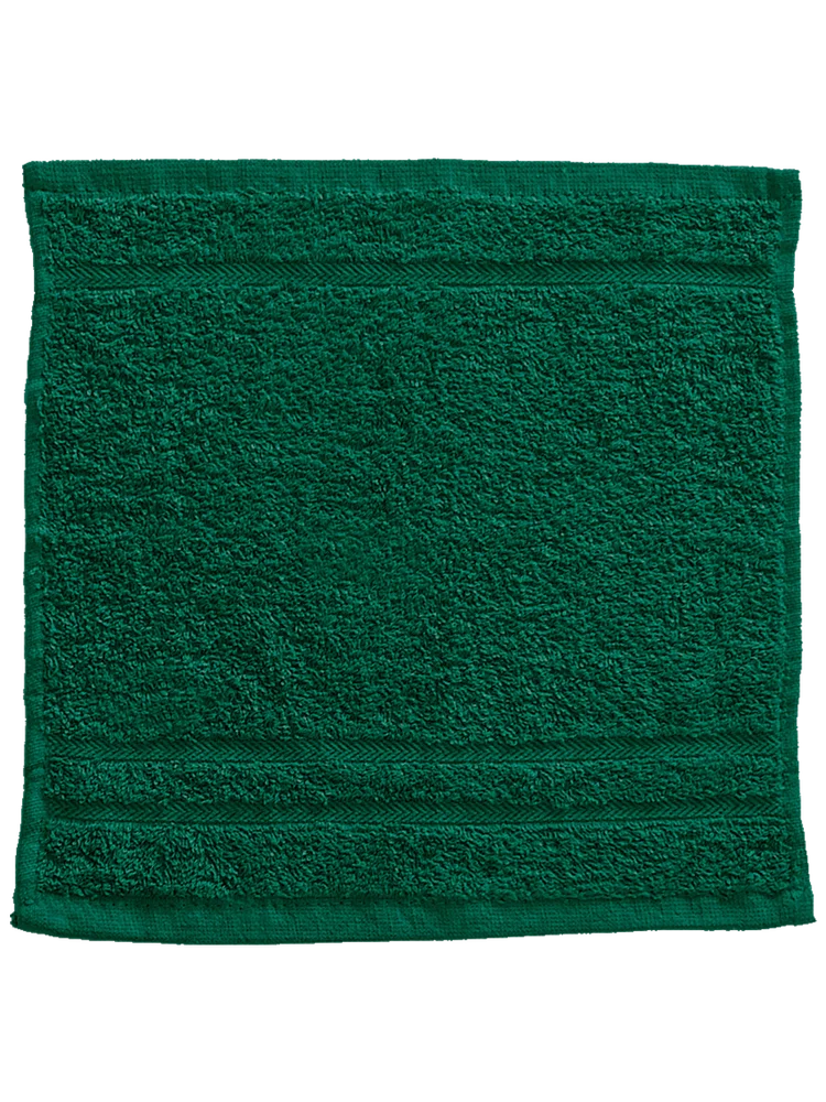 100% Cotton Green Face Cloth