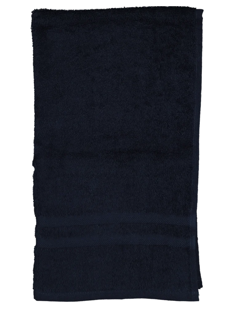 100% Cotton Navy Hand Towel