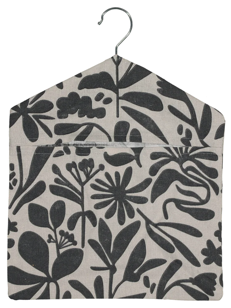 Monochrome Charcoal Peg Holder