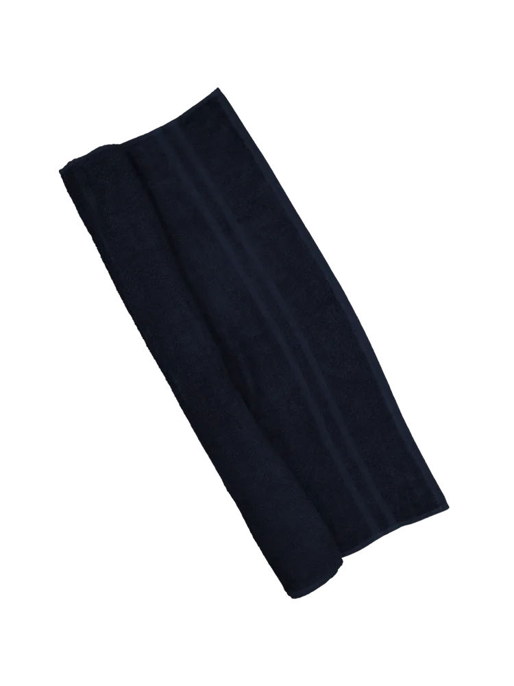 Plain Navy Bath Sheet