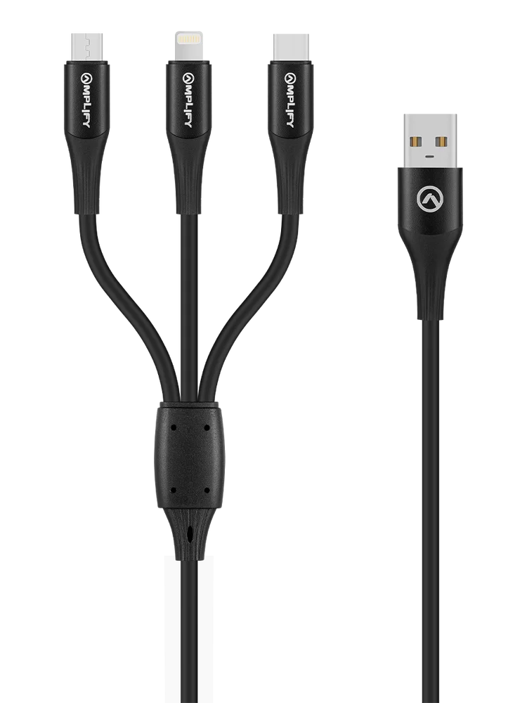 Amplify 3-In-1 Charging Cable