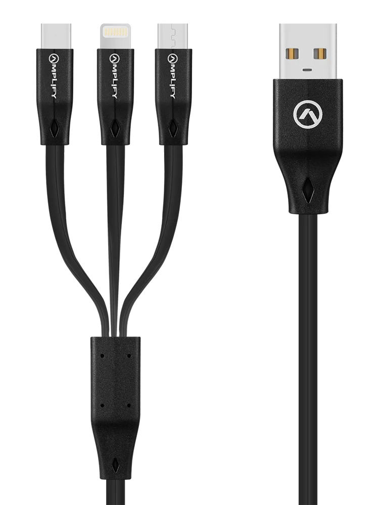 Amplify 3-In-1 Charging Cable