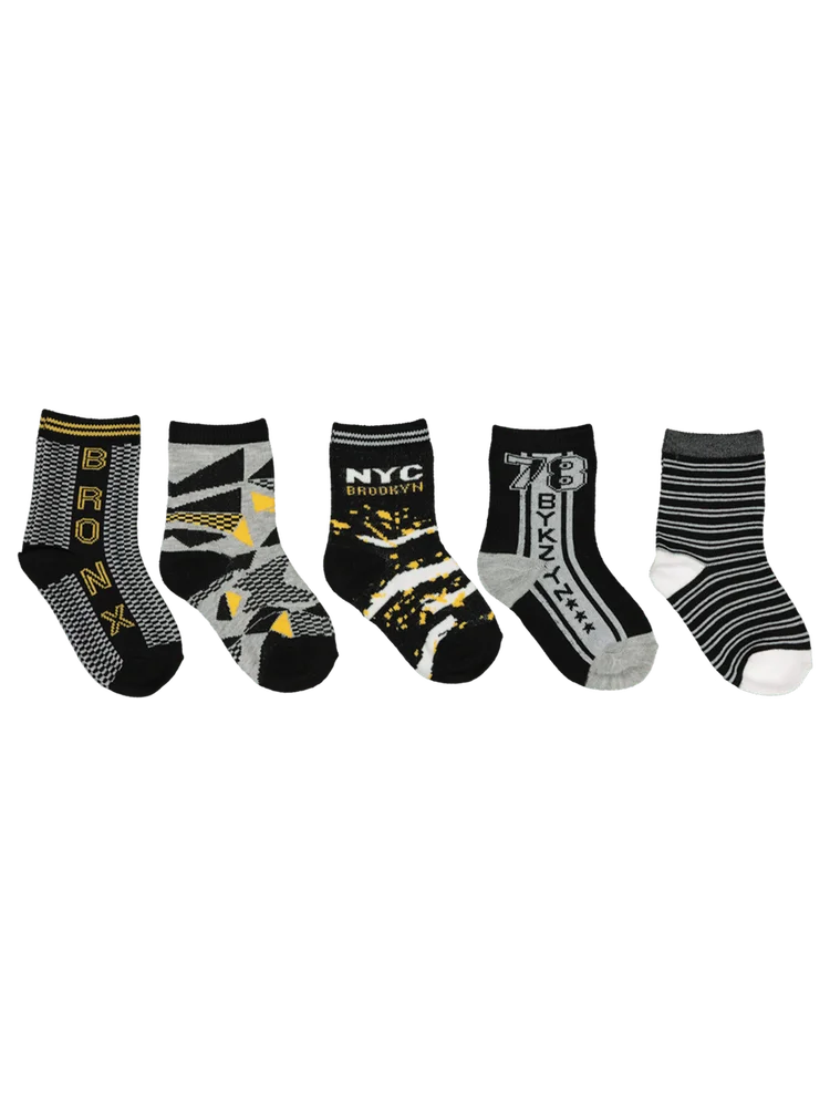 Baby Boys 5-Pack Socks