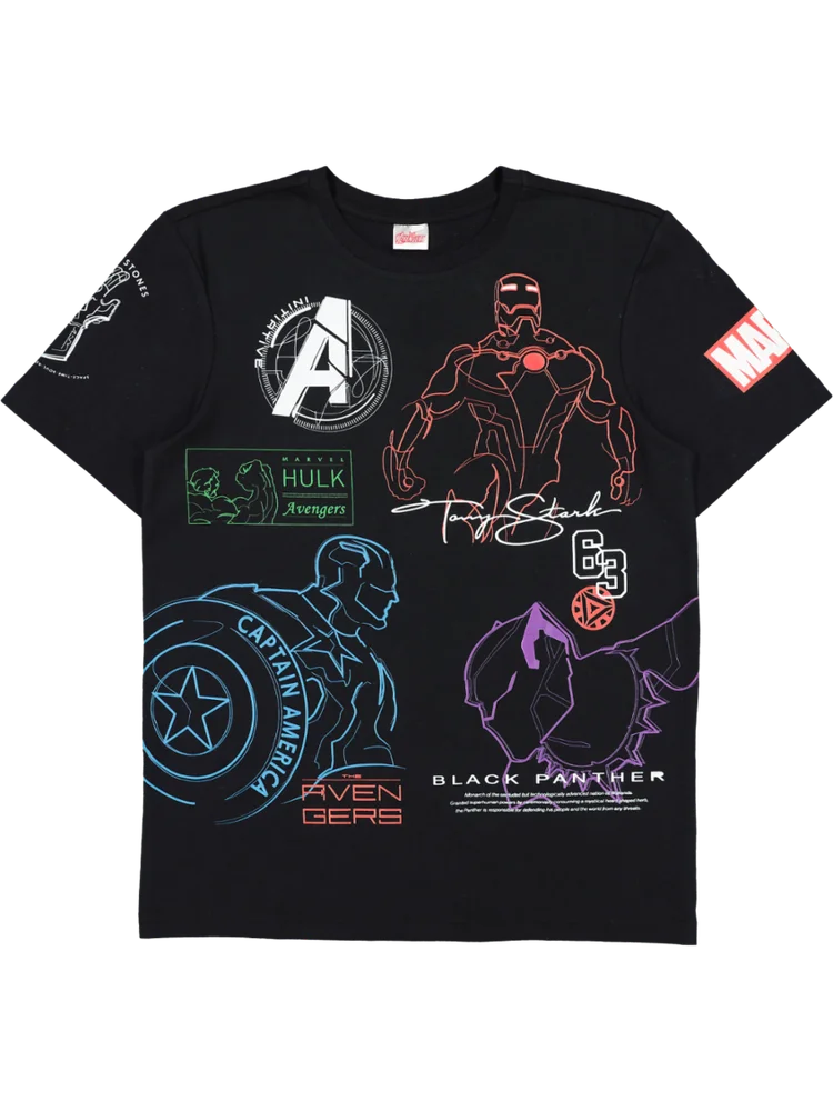 Marvel Black T-Shirt