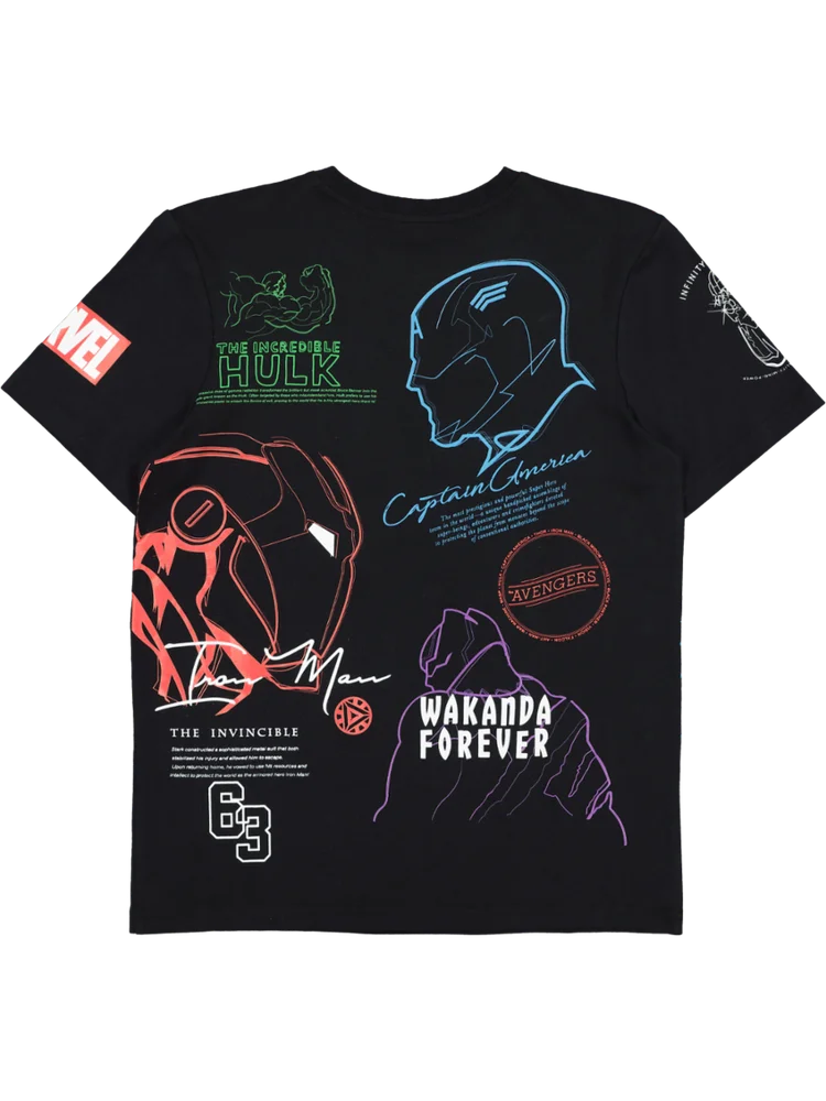 Marvel Black T-Shirt