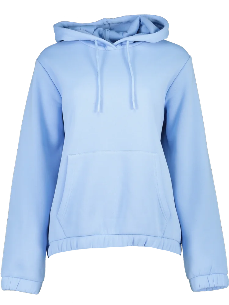Plain Pullover Hoodie