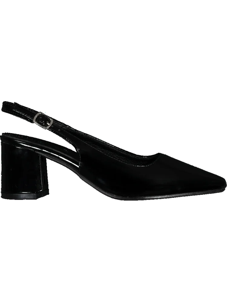 Slingback Block Heel