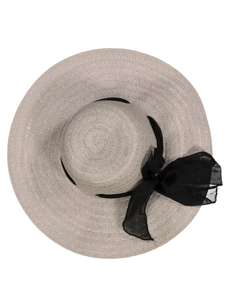 Wide Brim Hat Grey