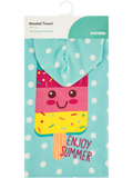 Ice Cream Kids Hooded Beach Towel (2)
