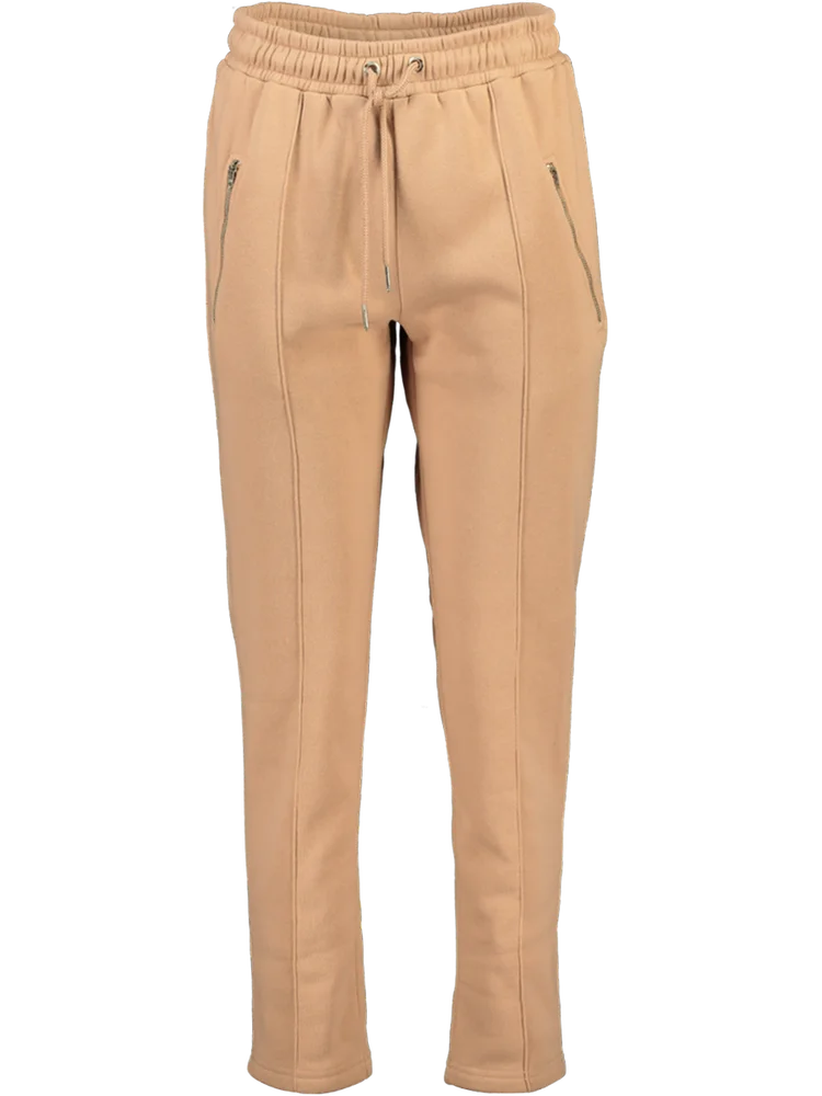 Tan Tapered Jogger