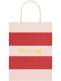6 Pack Assorted Hooray Paper Gift Bags (2)