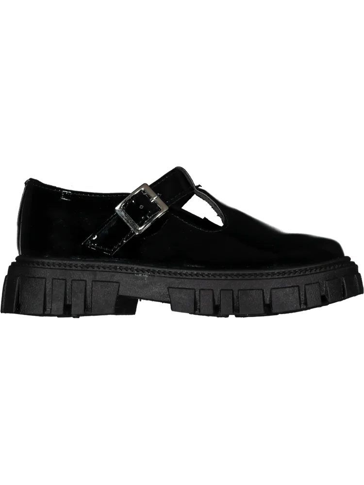 Black Chunky Loafer