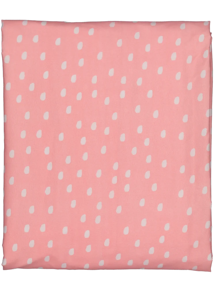 Printed Fitted Sheet Pink