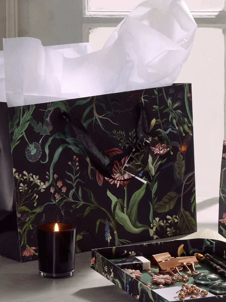 Medium Floral Landscape Gift Bag