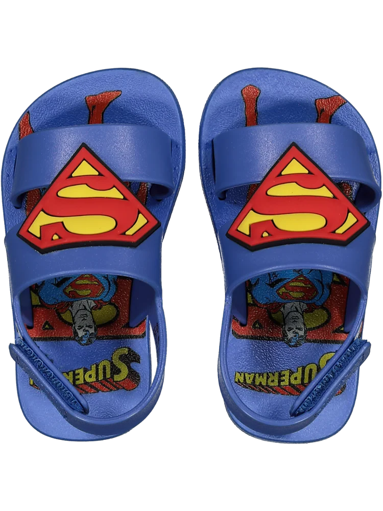 Superman Buckle Sandals