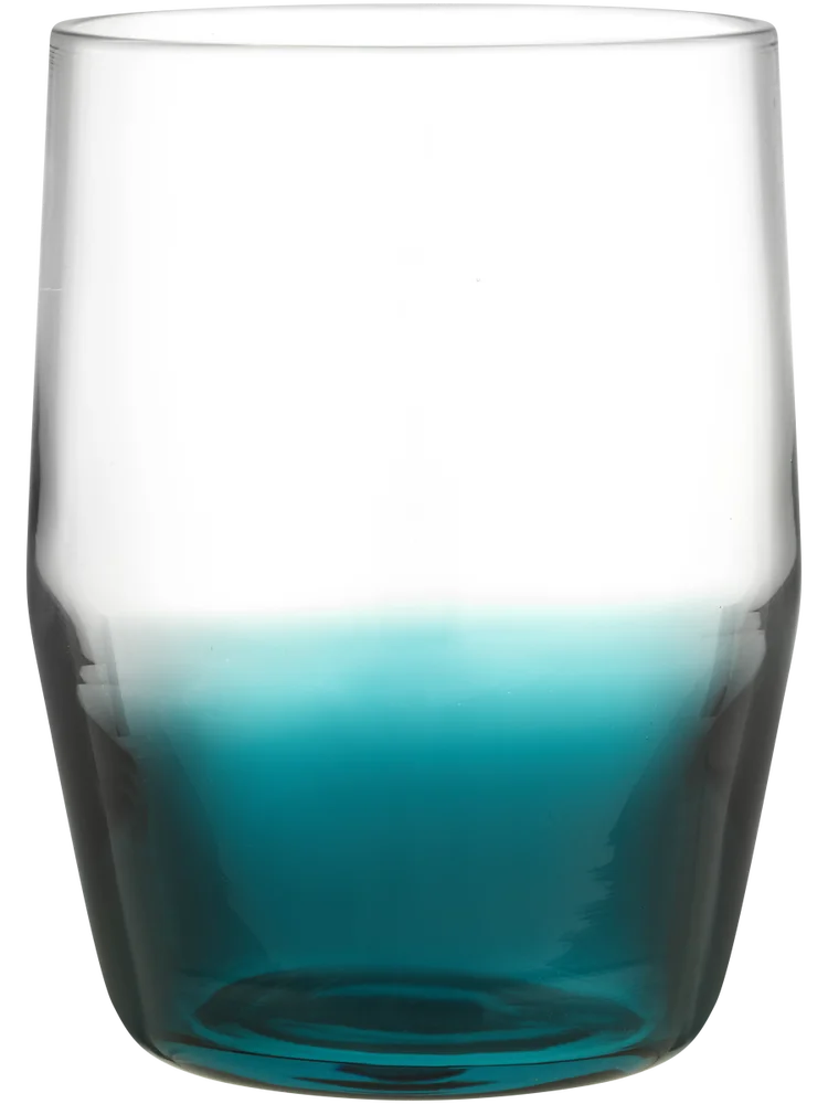 Ribbed Tumbler Glass 8x6x14cm