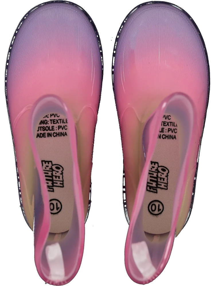 Rainbow Mud Boots (2)