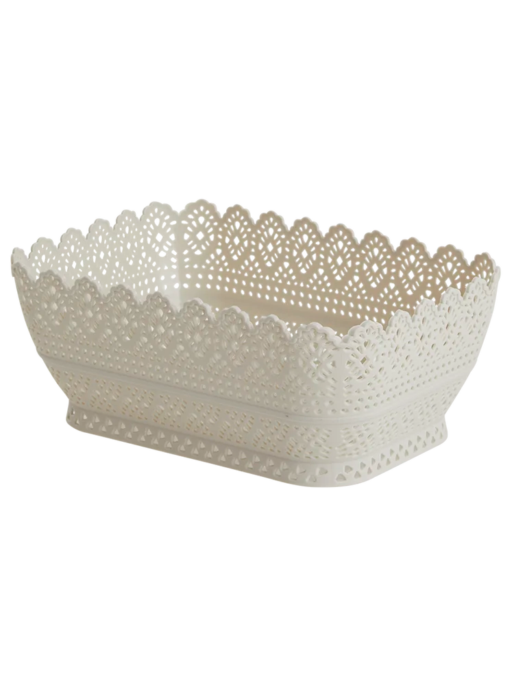 Decorative Square Planter 20x14x8cm