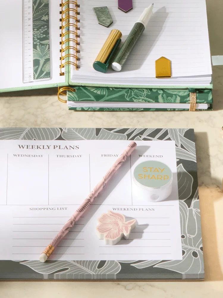 A4 Weekly Planner Plantopia 50 Sheets