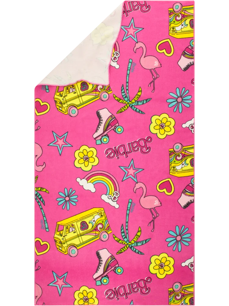 Barbie Printed Towel 70cm X 130cm