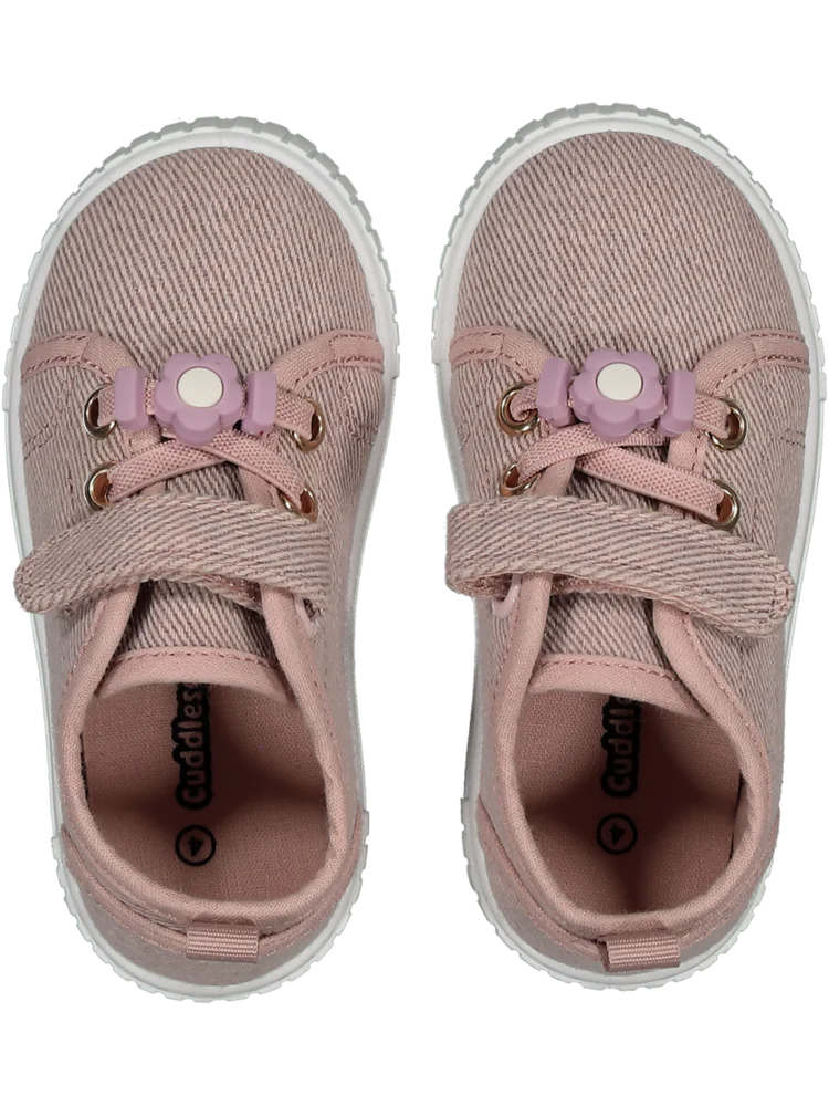 Pink Canvas Sneaker (2)