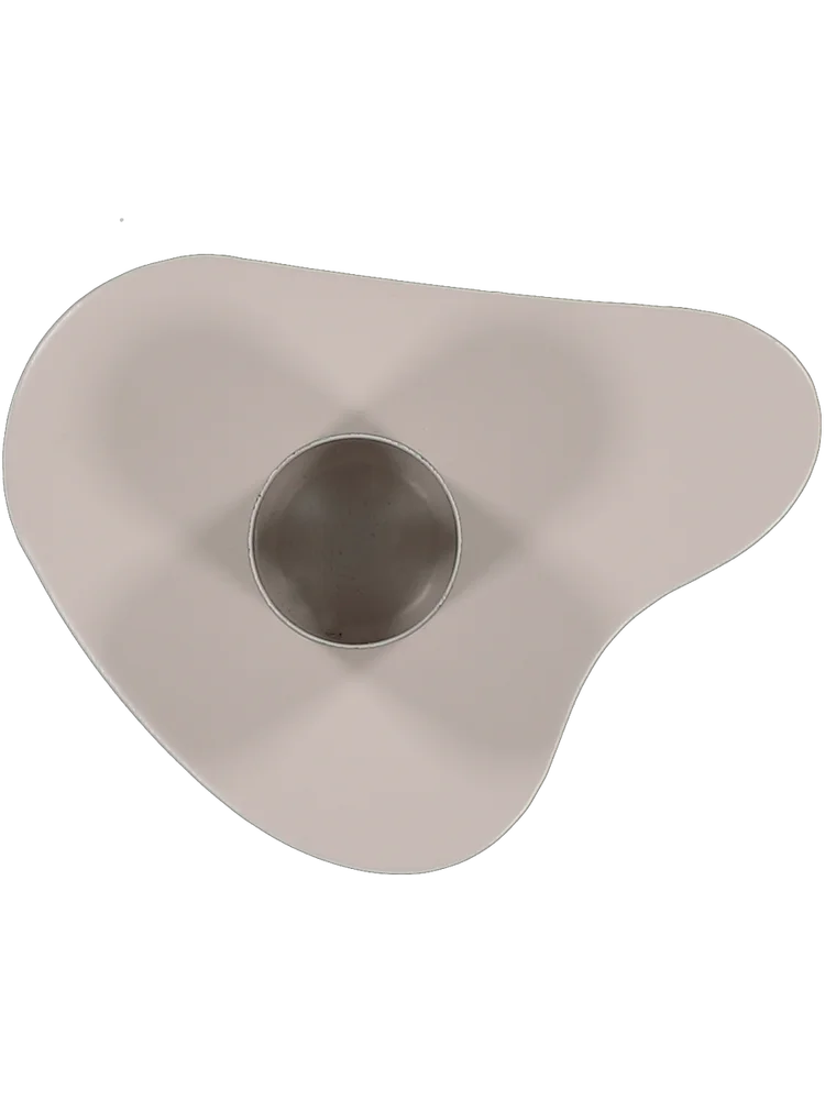 Organic Shaped Dinner Candle Holder