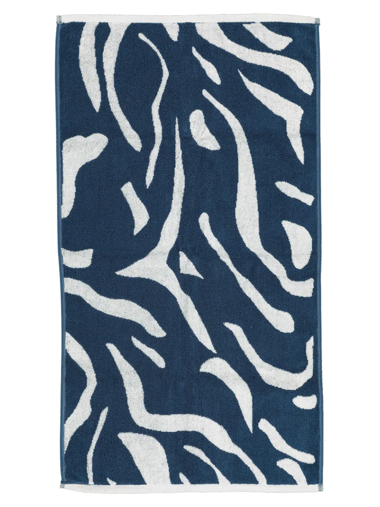 Blue Decorative Hand Towel