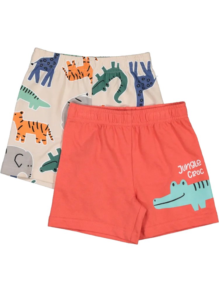 2 Pack Graphic Shorts