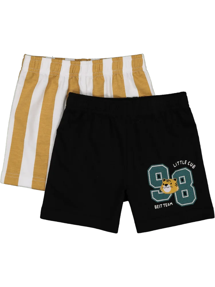 2 Pack Printed Shorts