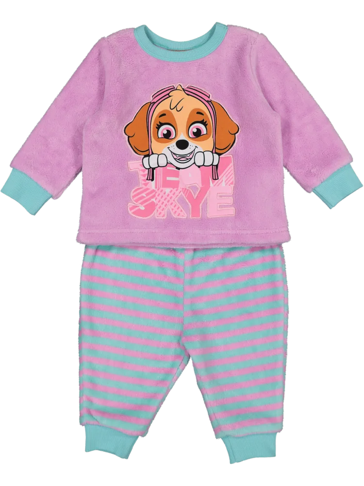 Pink Fluffy Skye Pyjama Set
