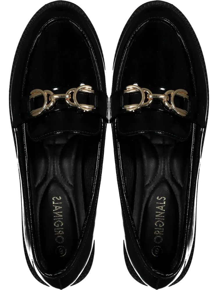 Chain Trim Fancy Loafers (2)