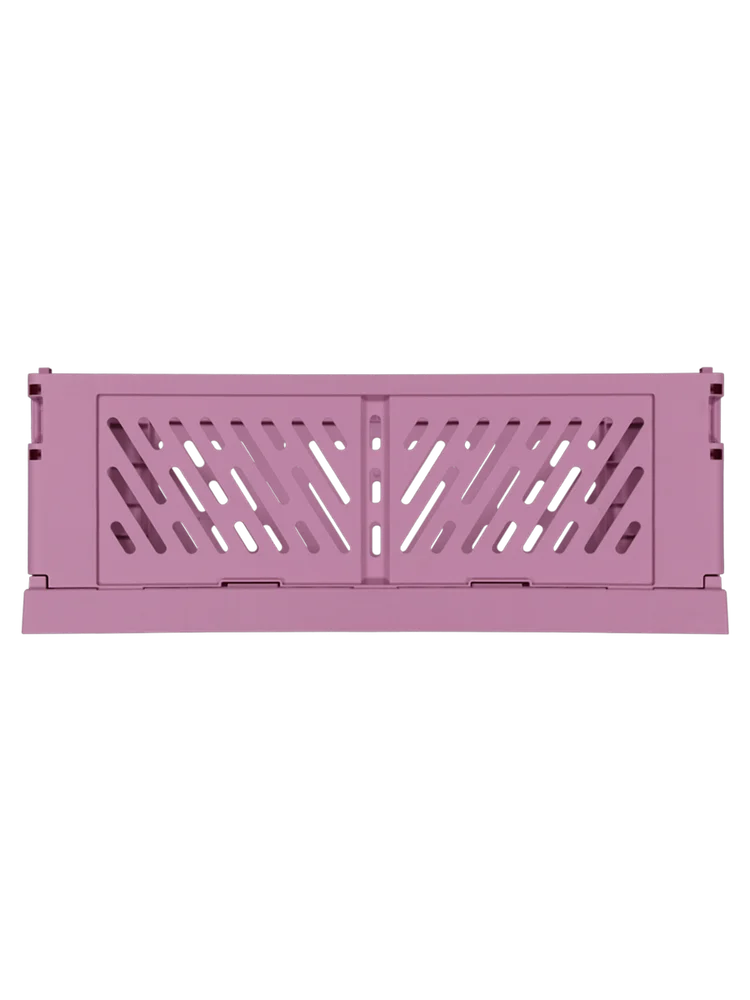 Large Pink Foldable Crates
