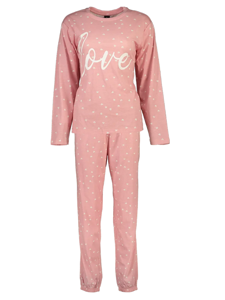 Mini Heart Printed Pyjamas