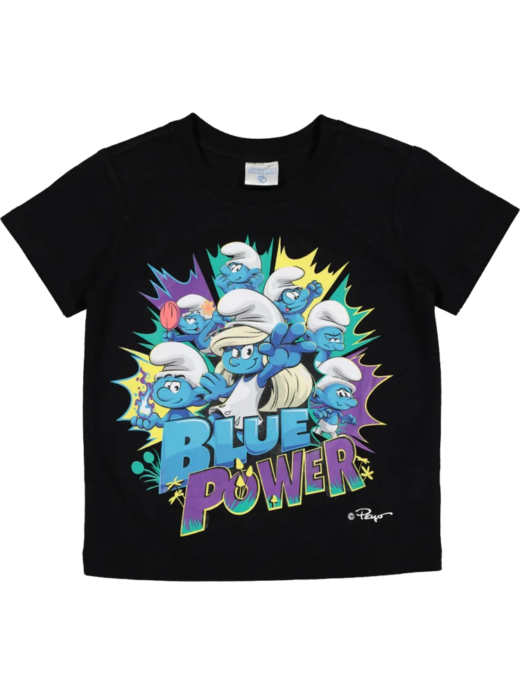 Smurfs Black T-Shirt