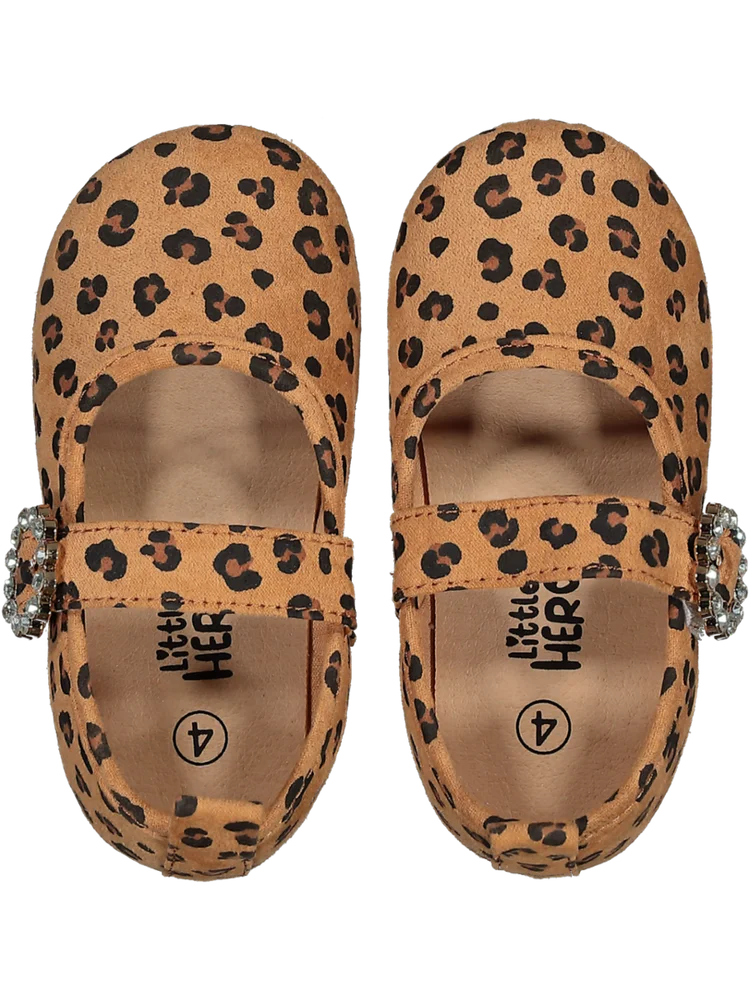 Animal Print Belted Casual Shoe