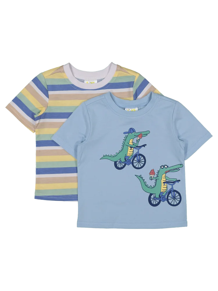 Printed T-Shirt 2 Pack