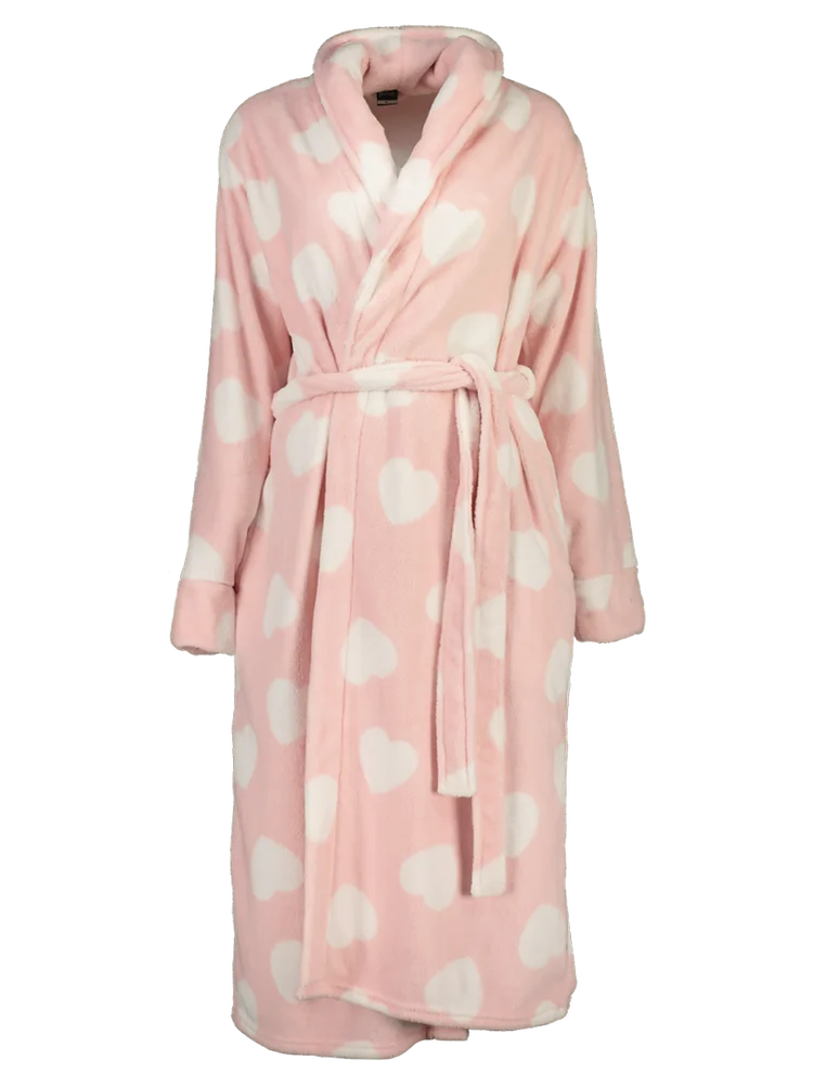 Coral Fleece Gown
