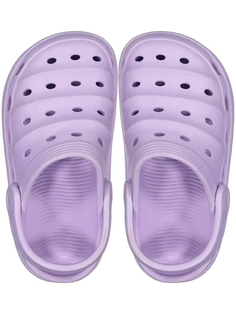 Purple Wave Moulded Sandals