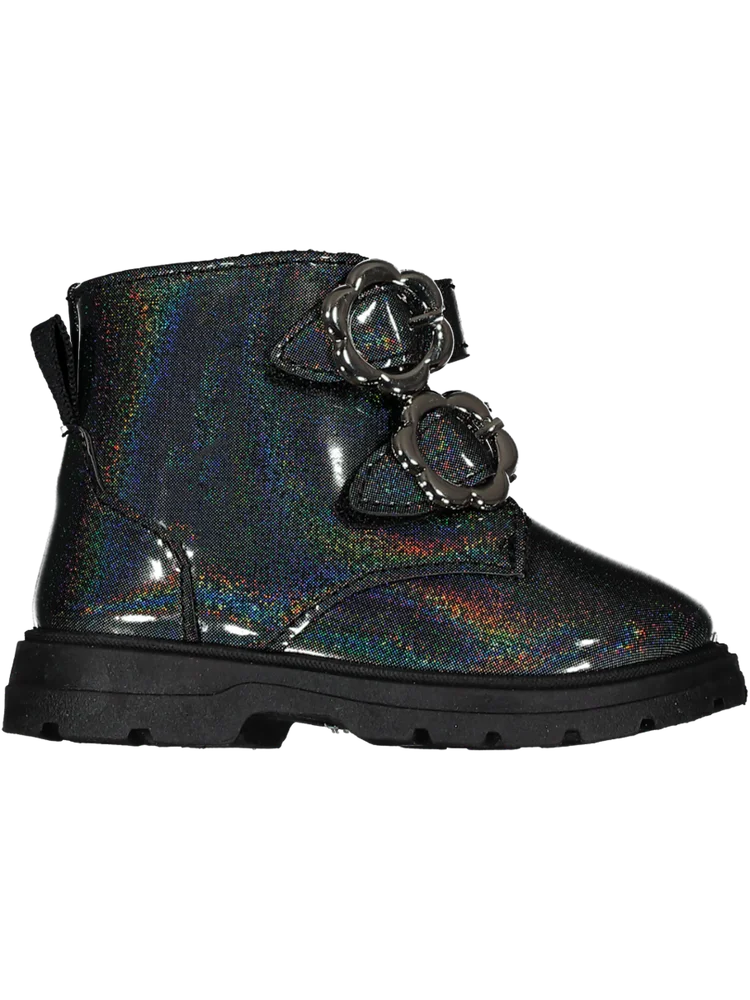 Glitter Black Boots