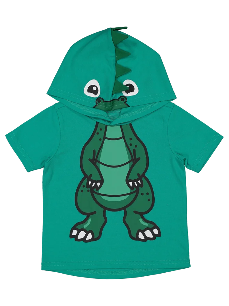 Dinosaur T-Shirt Hoodie
