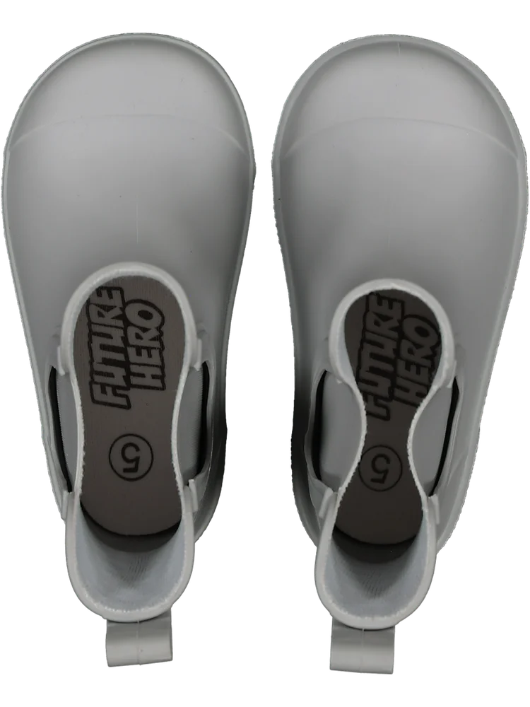 Grey Rain Boots (2)