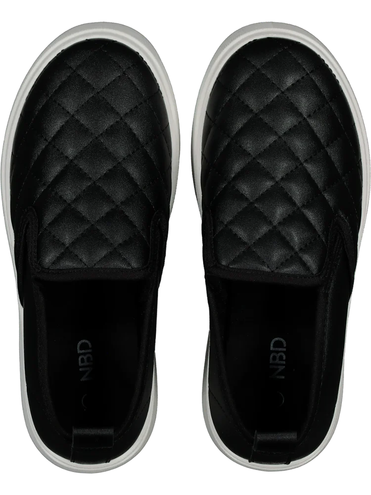 Black And White Slip On Sneaker (2)