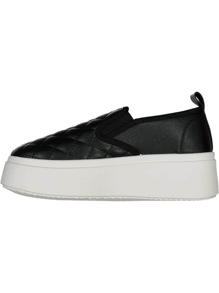 Black And White Slip On Sneaker
