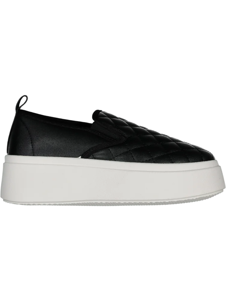 Black And White Slip On Sneaker