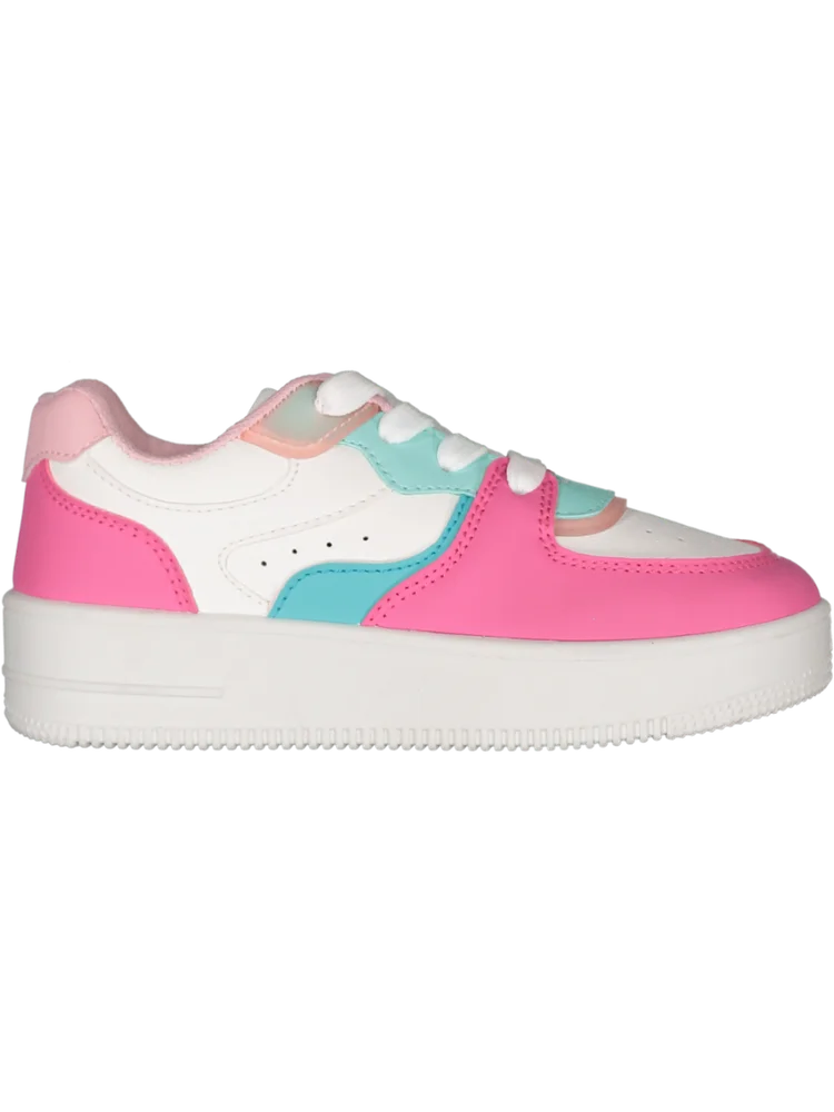 Colour blocked Low Top Sneakers